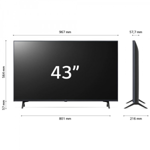 LG 43UR80003LJ 43" 4K UHD Smart LED TV